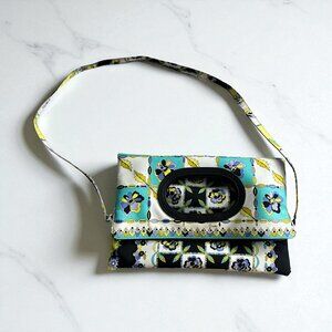 EMILIO PUCCI Convertible Multiway Crossbody Clutch Bag